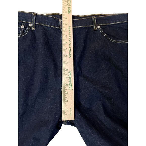 Levis 511 Jean Shorts Mens 48 (waist measures 46”) NEW Irregular Cutoffs - Picture 12 of 16